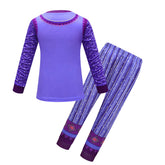 Wish Asha Girls Children Cosplay Costume Sleepwear Fancy Outfit Halloween Carnival Suit